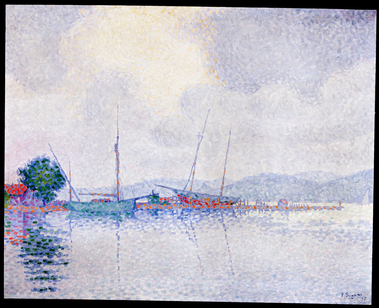 Saint-Tropez après la tempête - Paul Signac