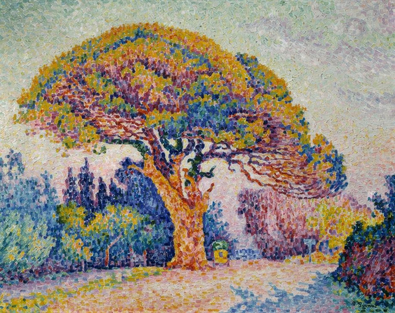 Signac, Pin parasol de Bertaud - Paul Signac