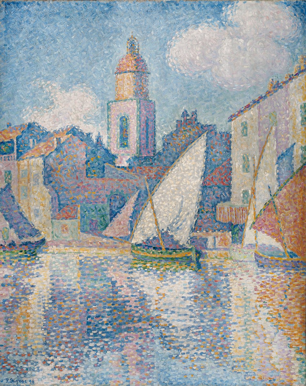 Clocher de Saint-Tropez - Paul Signac