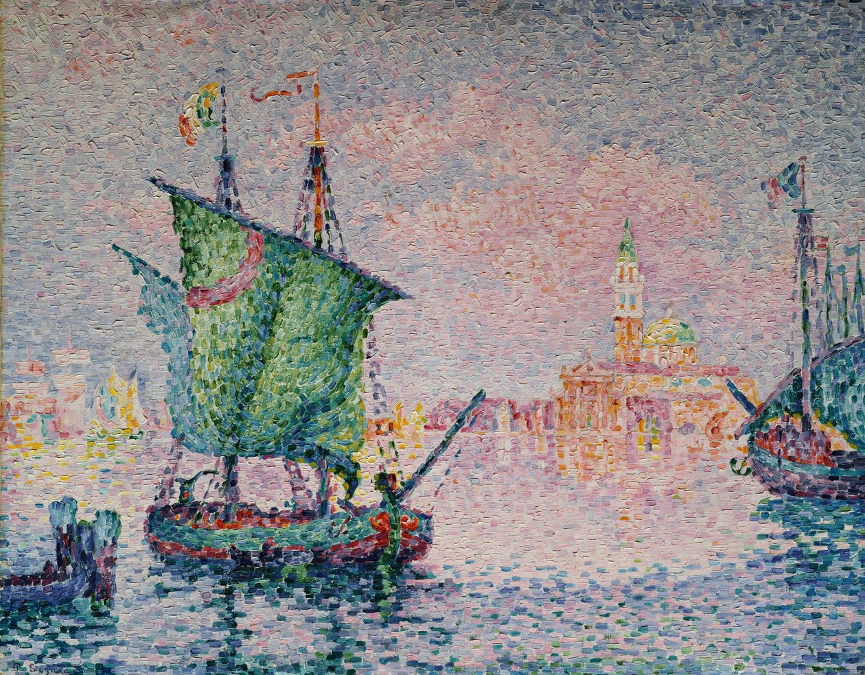 Venise - Le nuage rose - Paul Signac