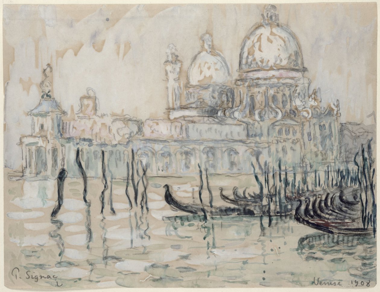 Venise, 1908 - Paul Signac