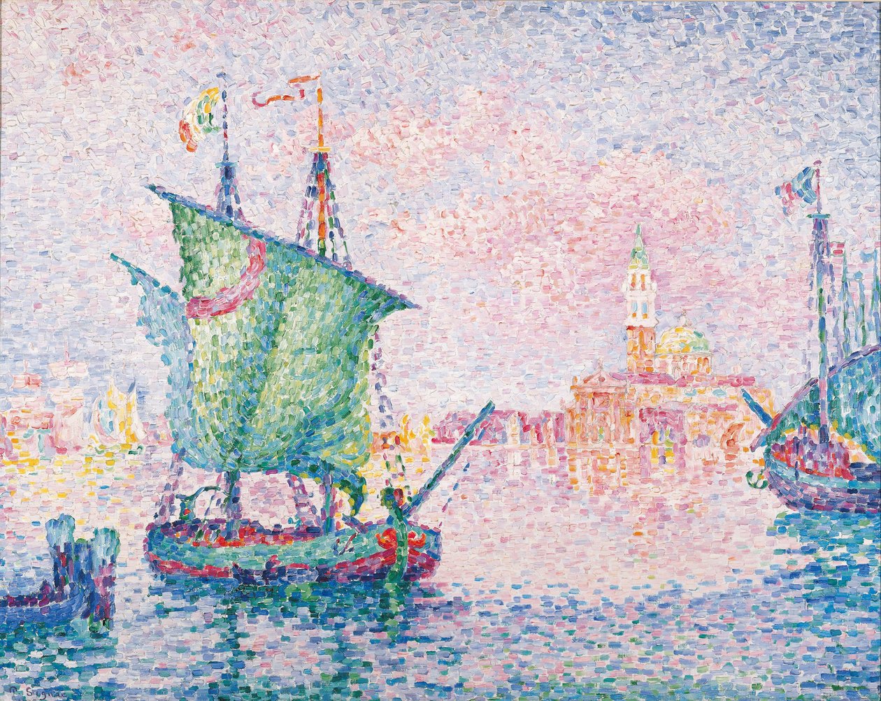 Venise, le nuage rose, 1909 - Paul Signac