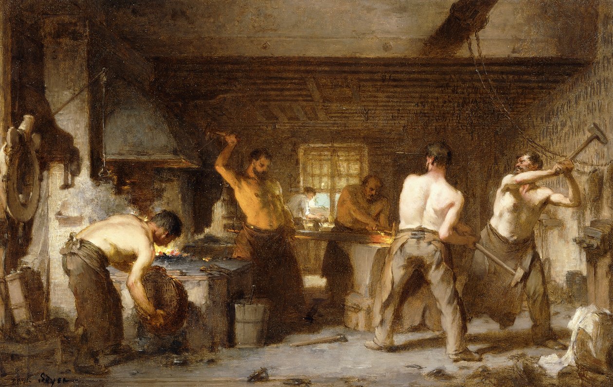La Forge du forgeron - Paul Soyer