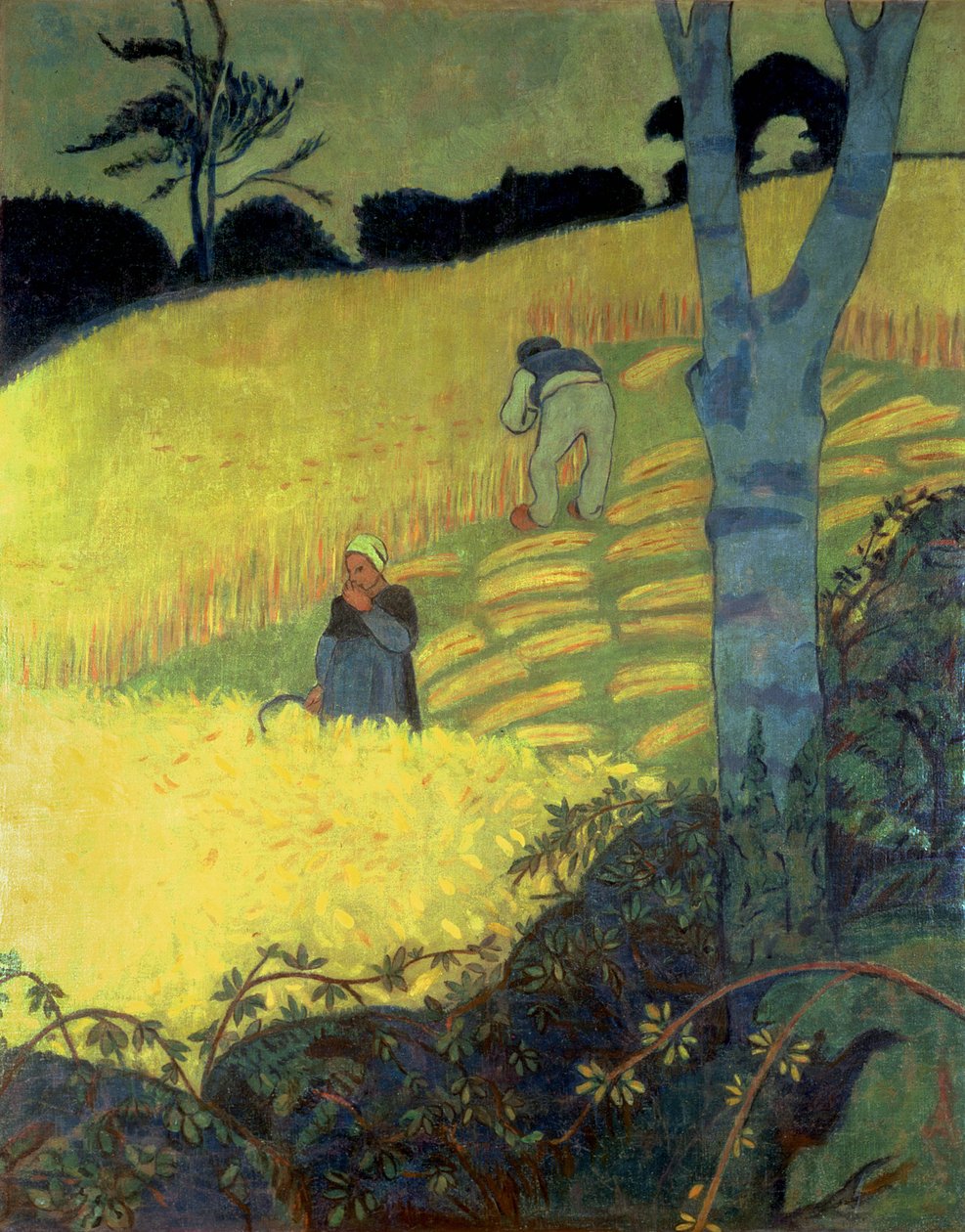 Scène de Récolte - Paul Sérusier