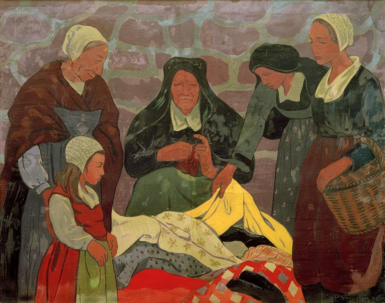 La marchande de tissus - Paul Sérusier