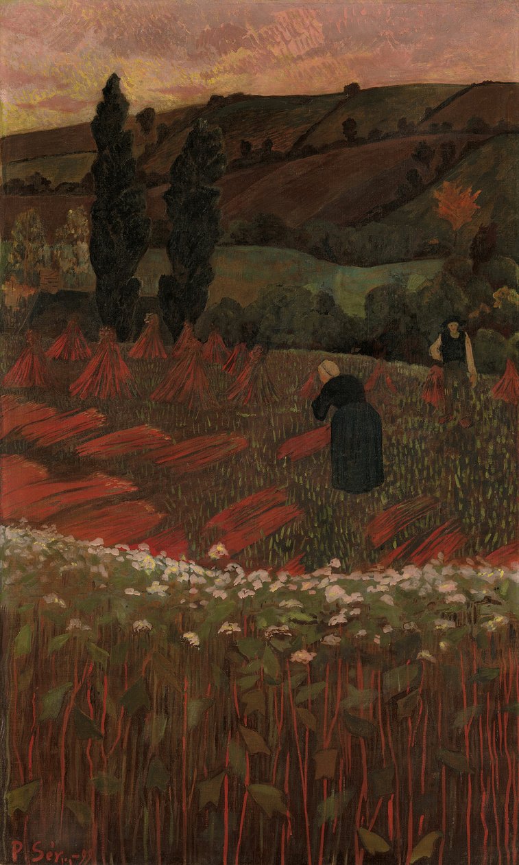 La récolte de sarrasin, 1899 - Paul Sérusier