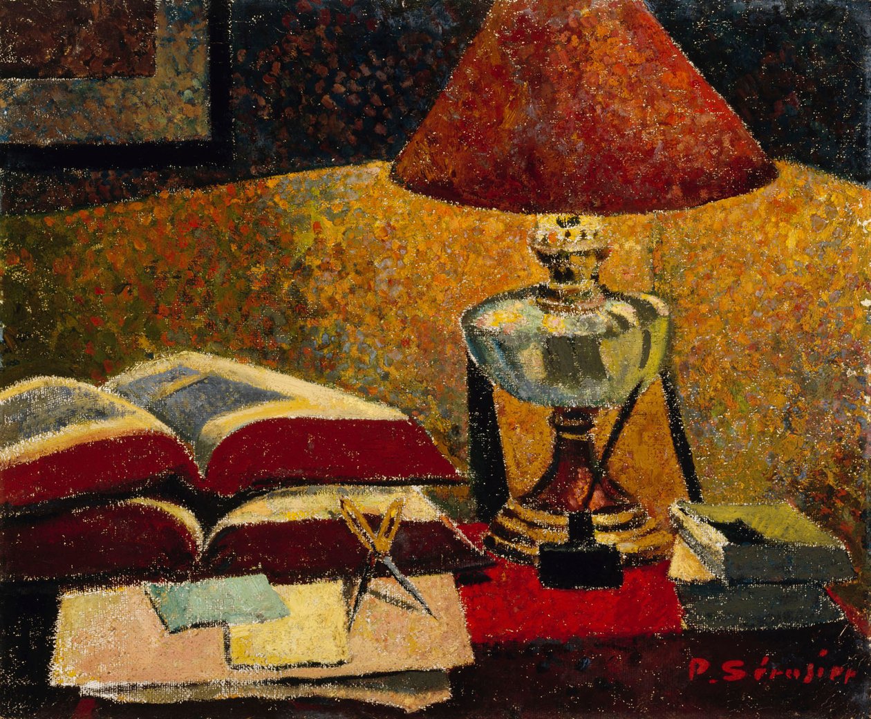 Sous la lampe, 1906 - Paul Sérusier