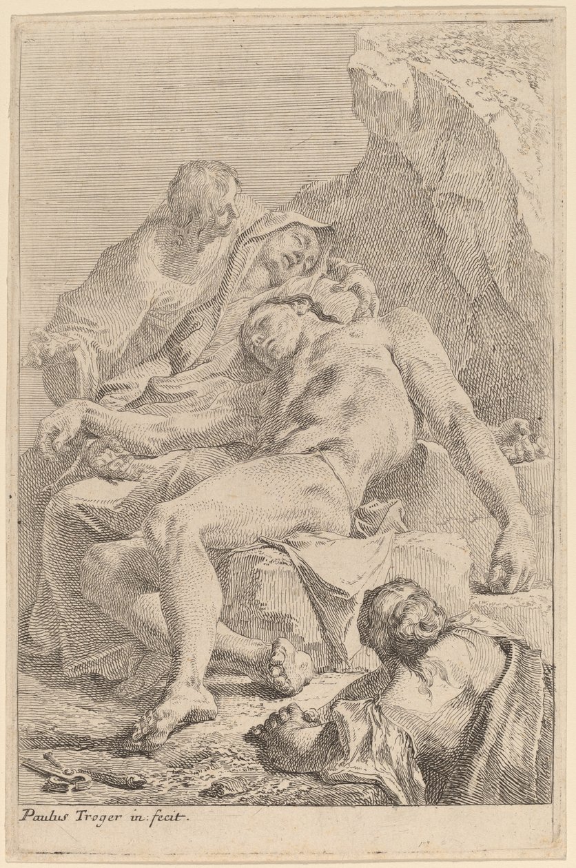 Pietà - Paul Troger