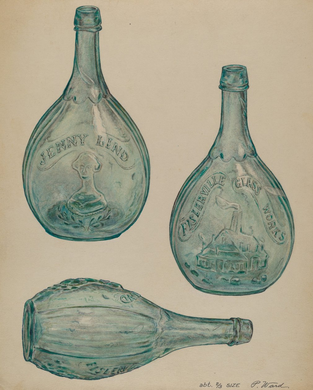 Bouteille Jenny Lind - Paul Ward
