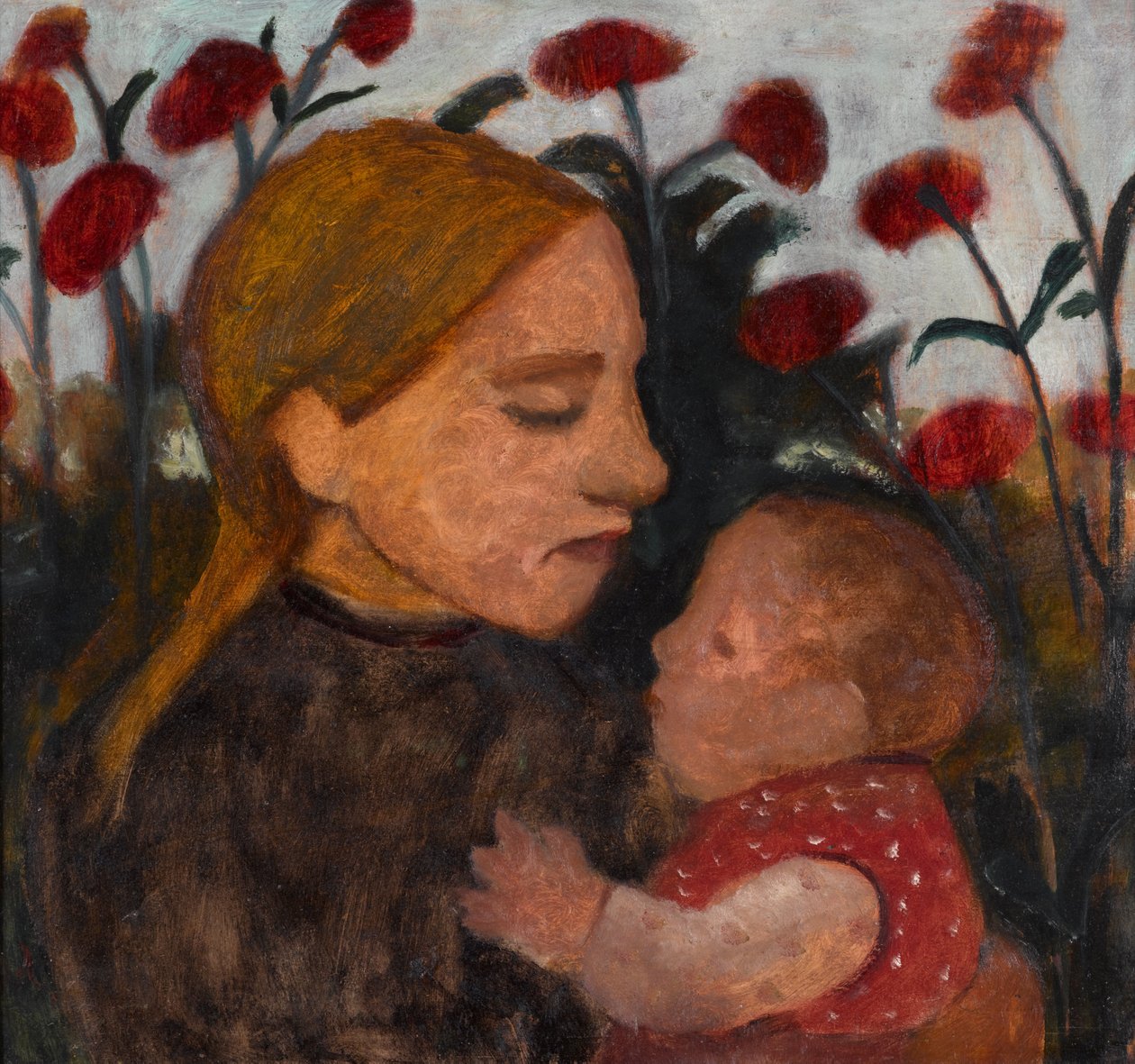 Fille avec enfant - Paula Modersohn Becker