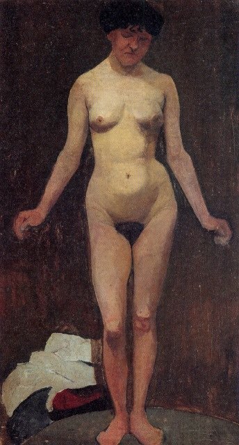 Nu féminin source - Paula Modersohn Becker