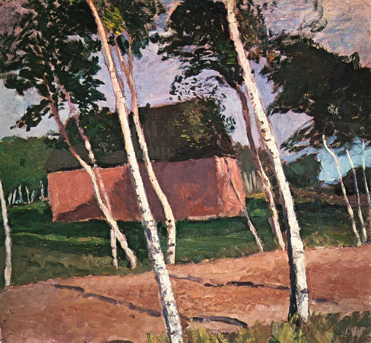 Paysage de Worpswede - Paula Modersohn Becker