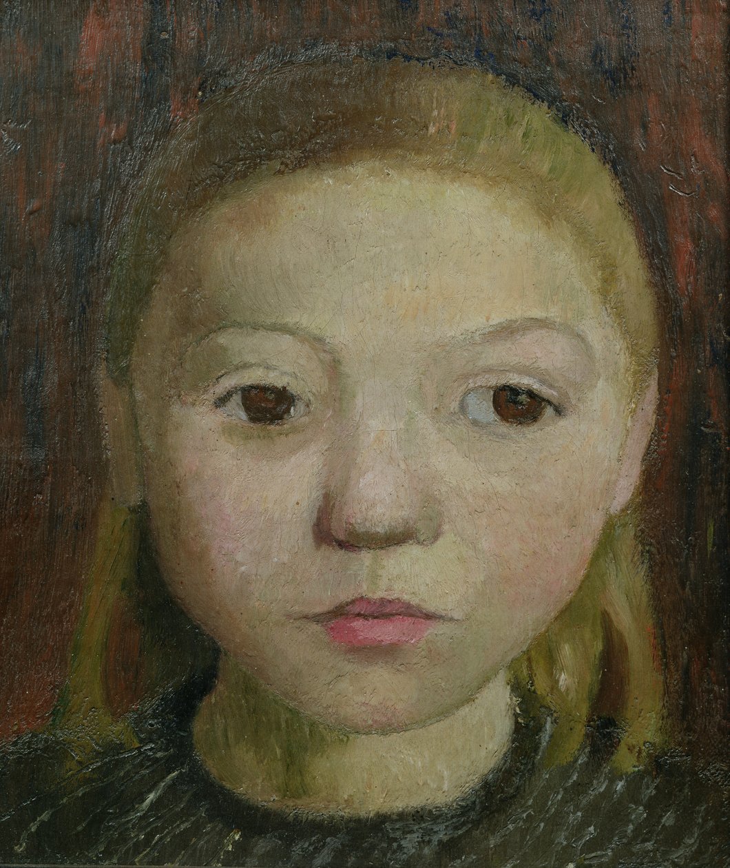 Tête de fille - Paula Modersohn Becker