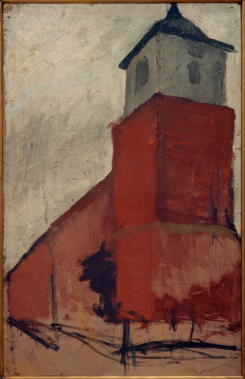 Église à Worpswede - Paula Modersohn Becker