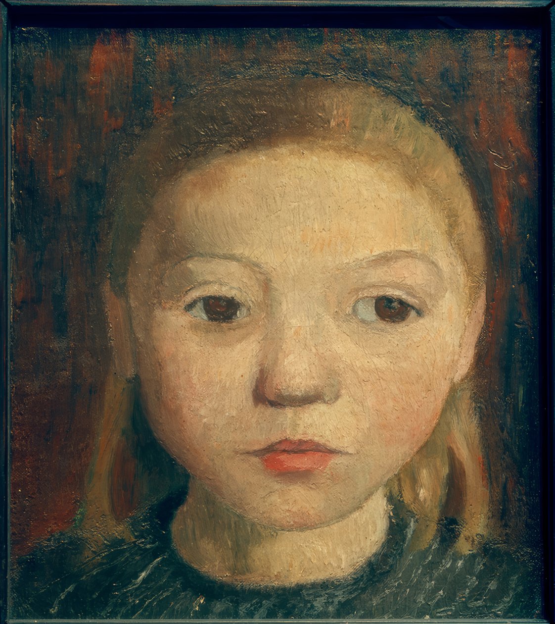 Tête de jeune fille - Paula Modersohn Becker