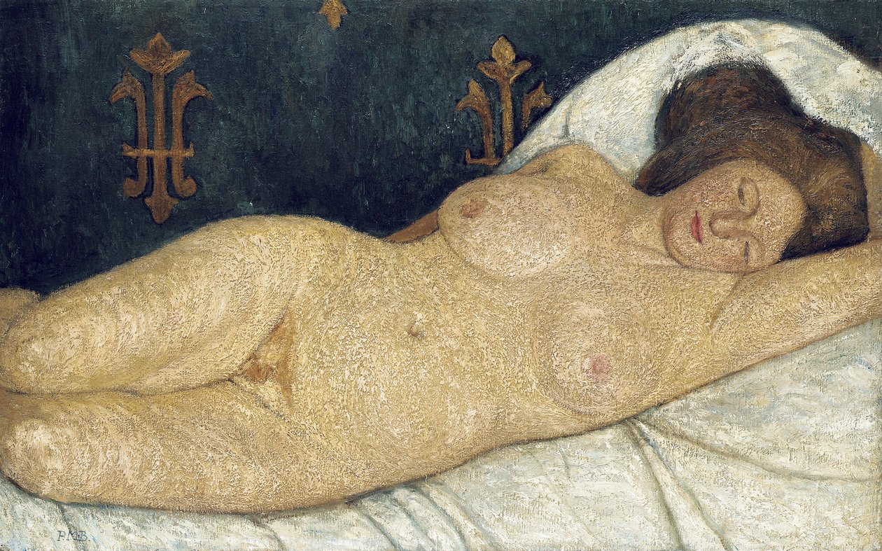 Femme Nue Allongée, 1905-06 - Paula Modersohn Becker