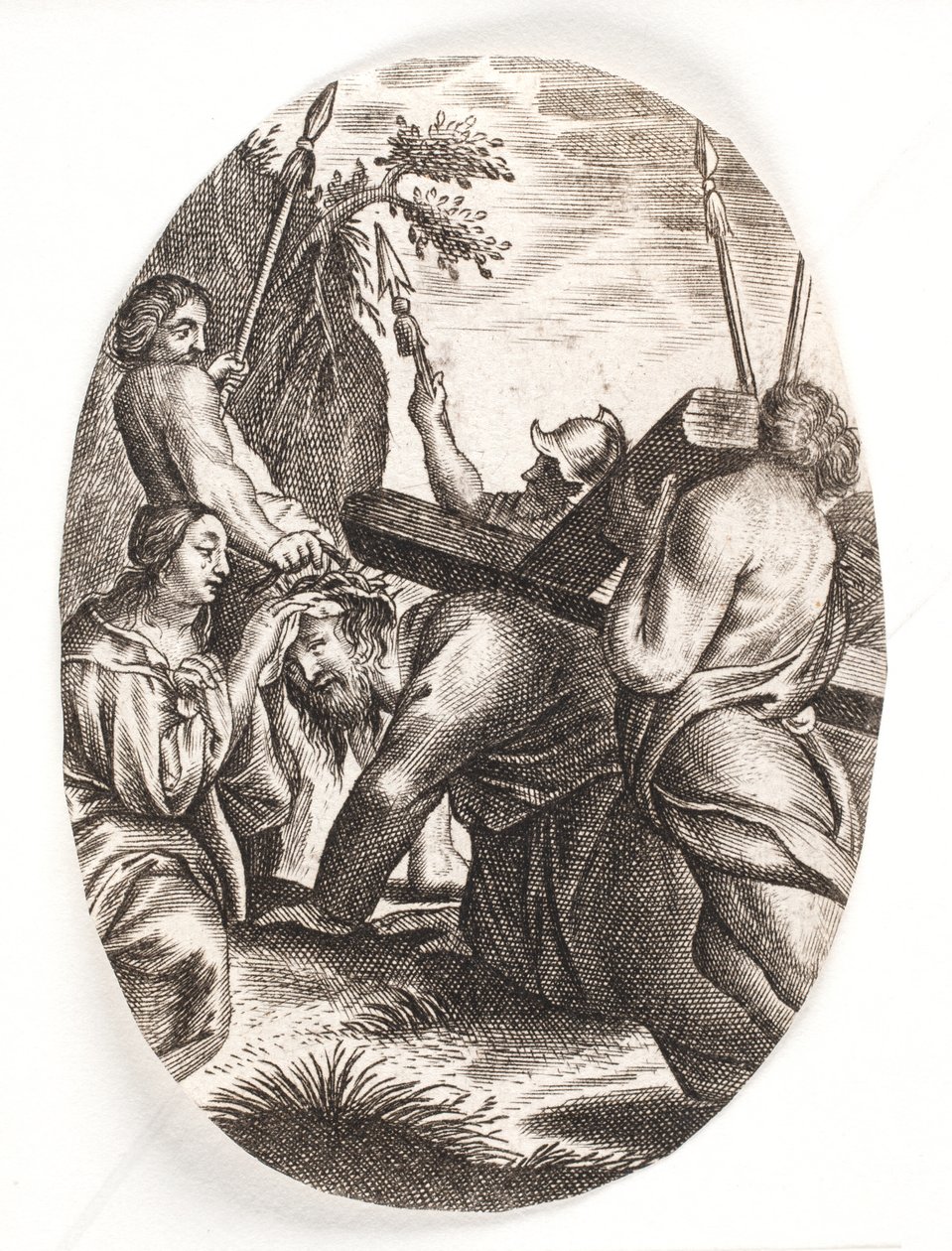 Le Christ portant la croix - Paulus Pontius