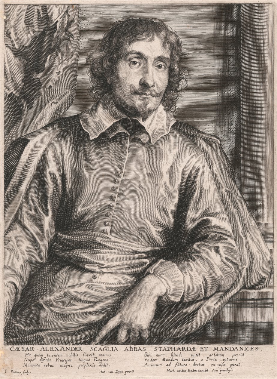 César Alexandre Scaglia Abbas Staphardæ et Mandanices - Paulus Pontius
