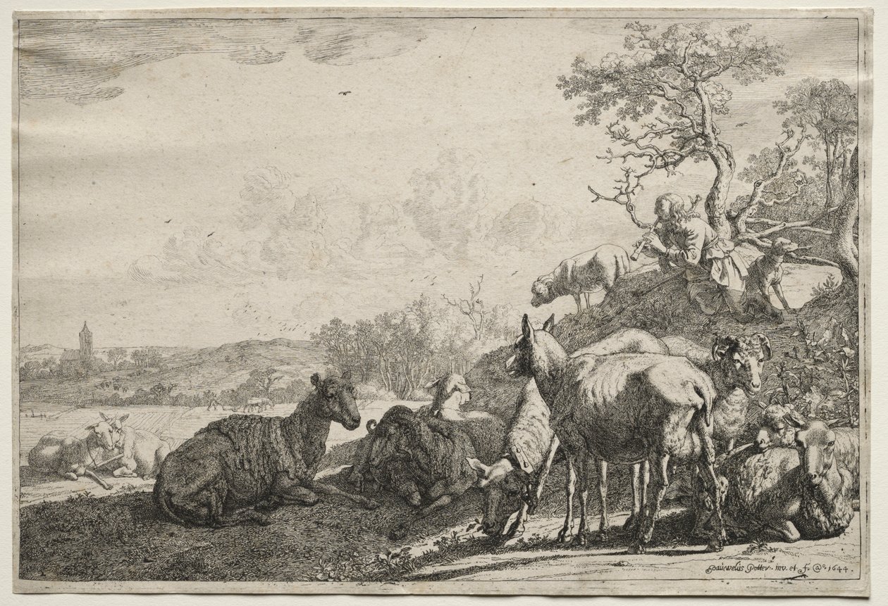Le Berger, 1644 - Paulus Potter