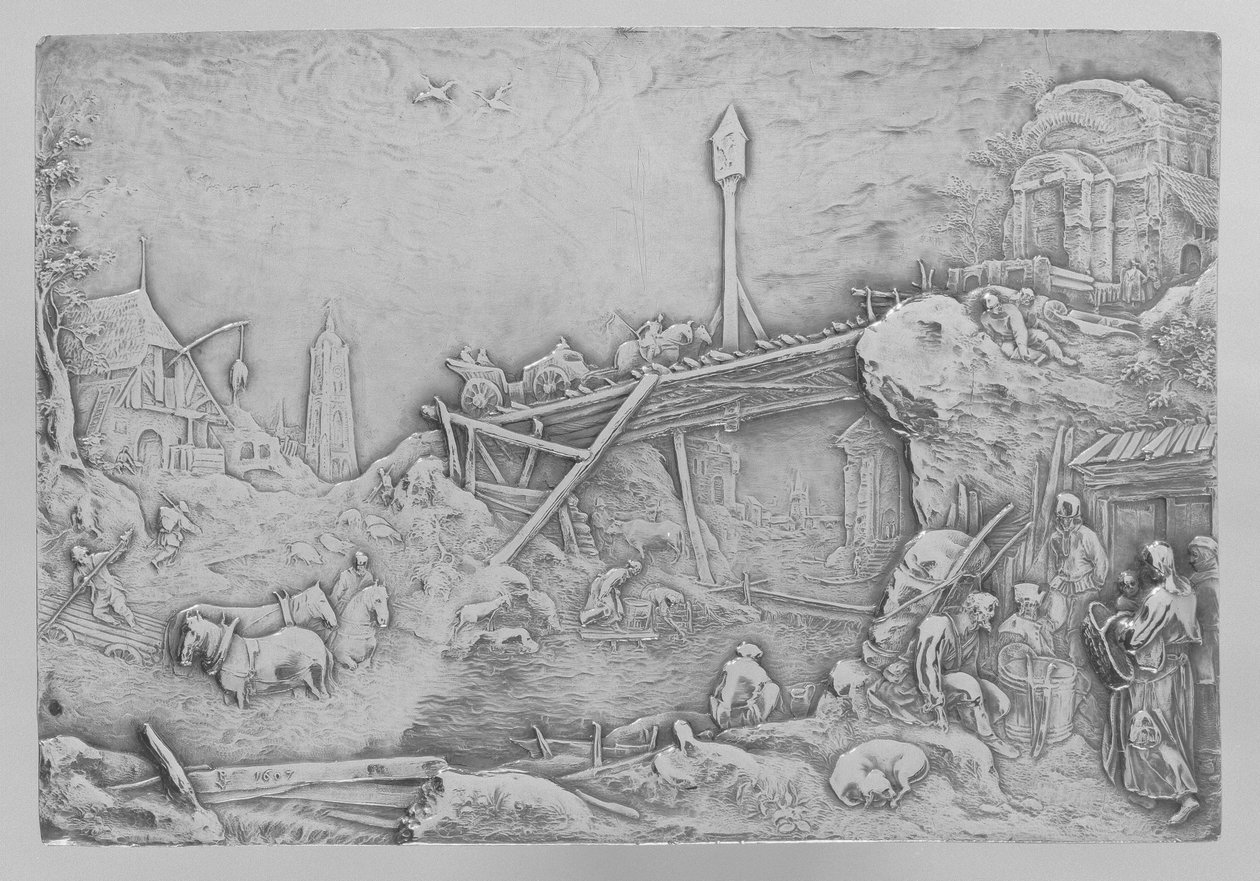 Paysage fluvial - Paulus Willemsz. van Vianen