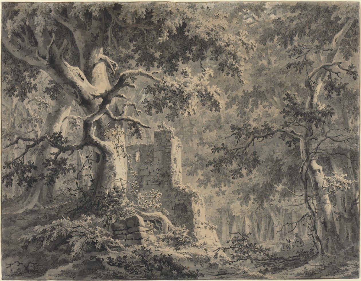 Ruines près d
