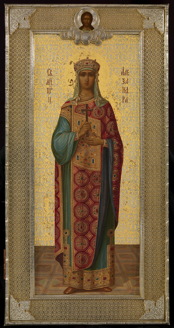 Sainte Impératrice Alexandra, 1883 - Pavel Akimovich Ovchinnikov