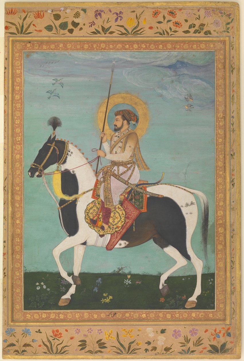 Shah Jahan à cheval, vers 1630 - Payag