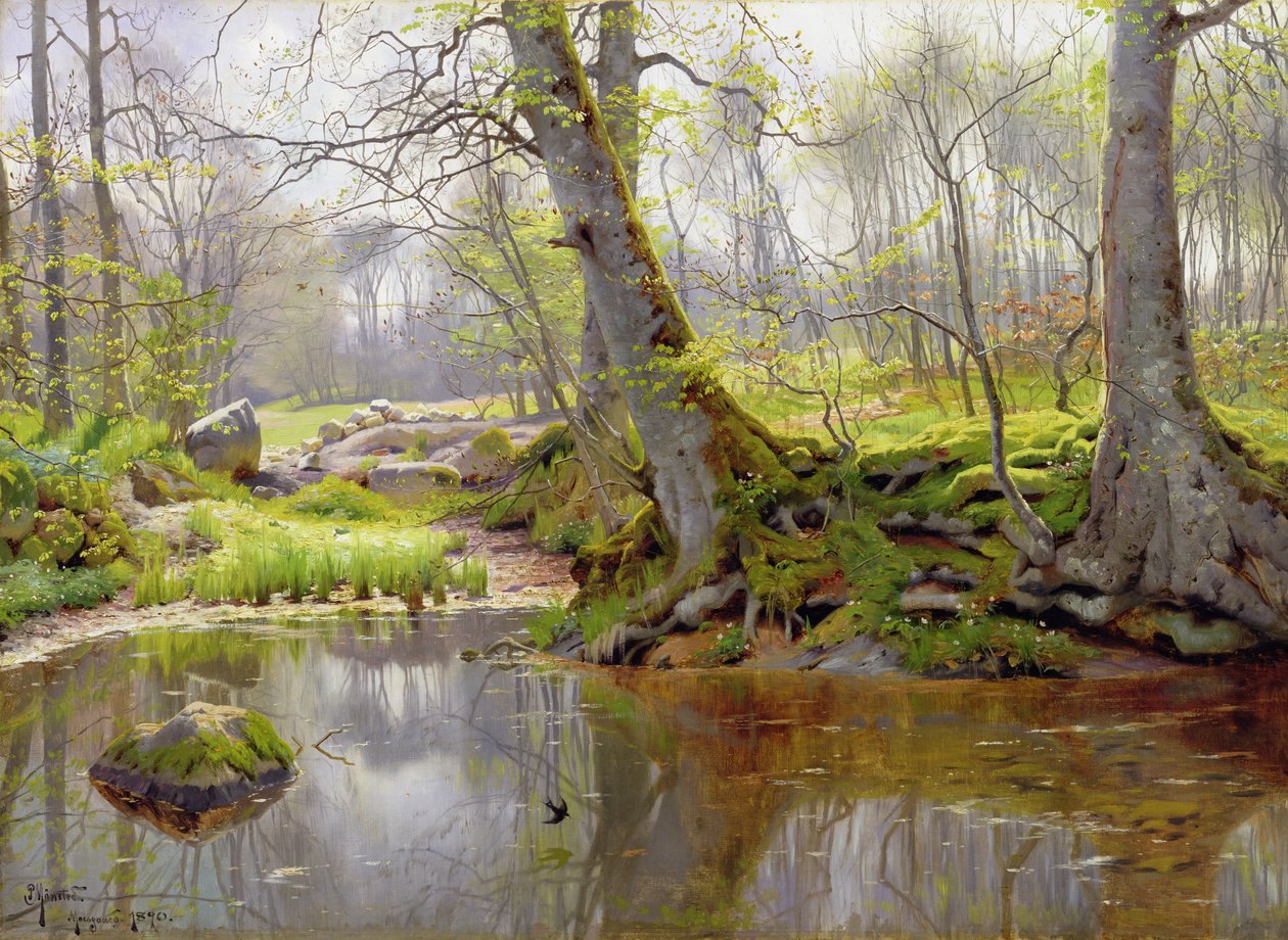 Étang forestier, 1890 - Peder Monsted