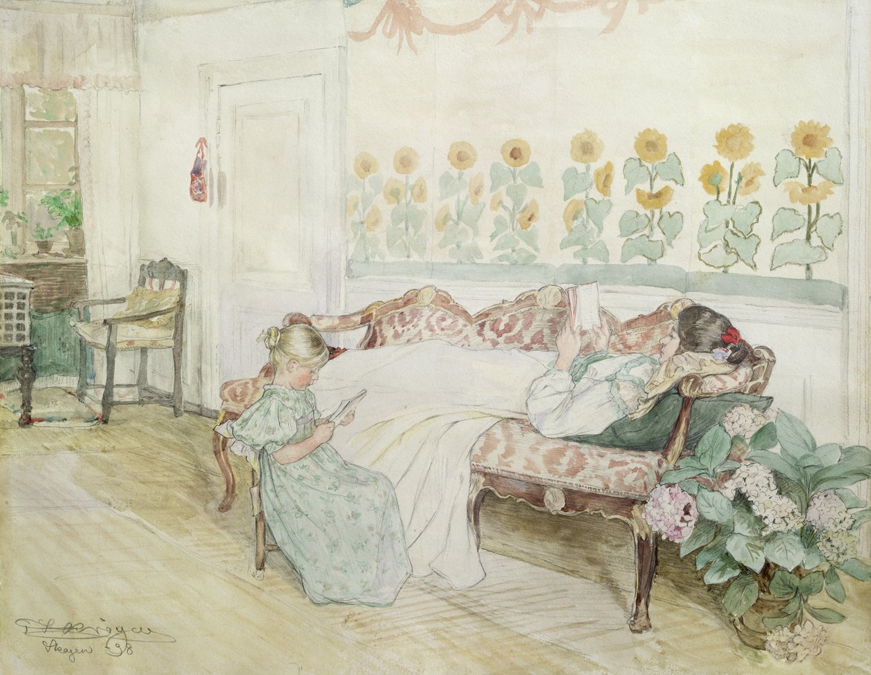 Intérieur, 1898 - Peder Severin Krøyer