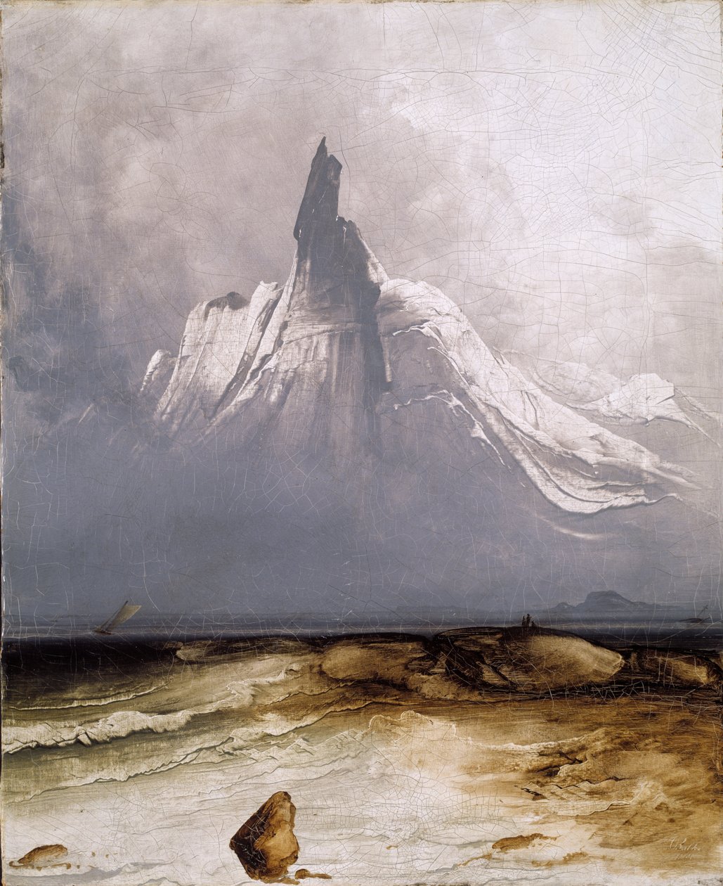 Stetind in Fog - Peder Balke