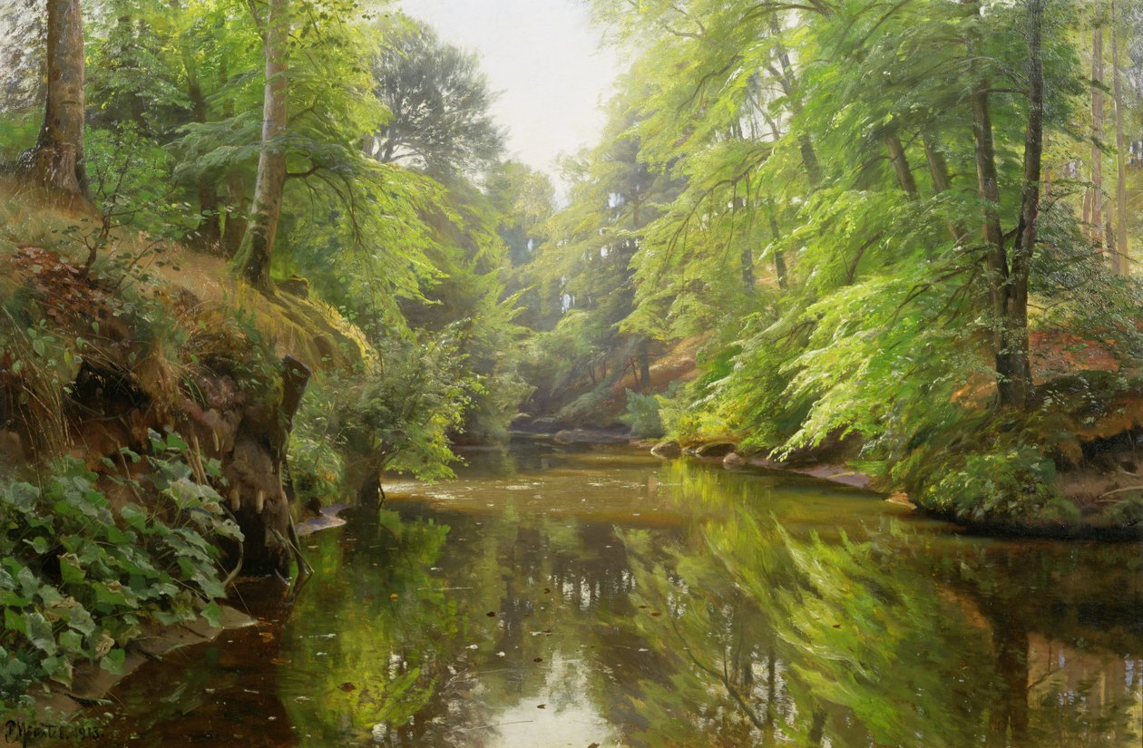 La rivière tranquille, 1913 - Peder Monsted