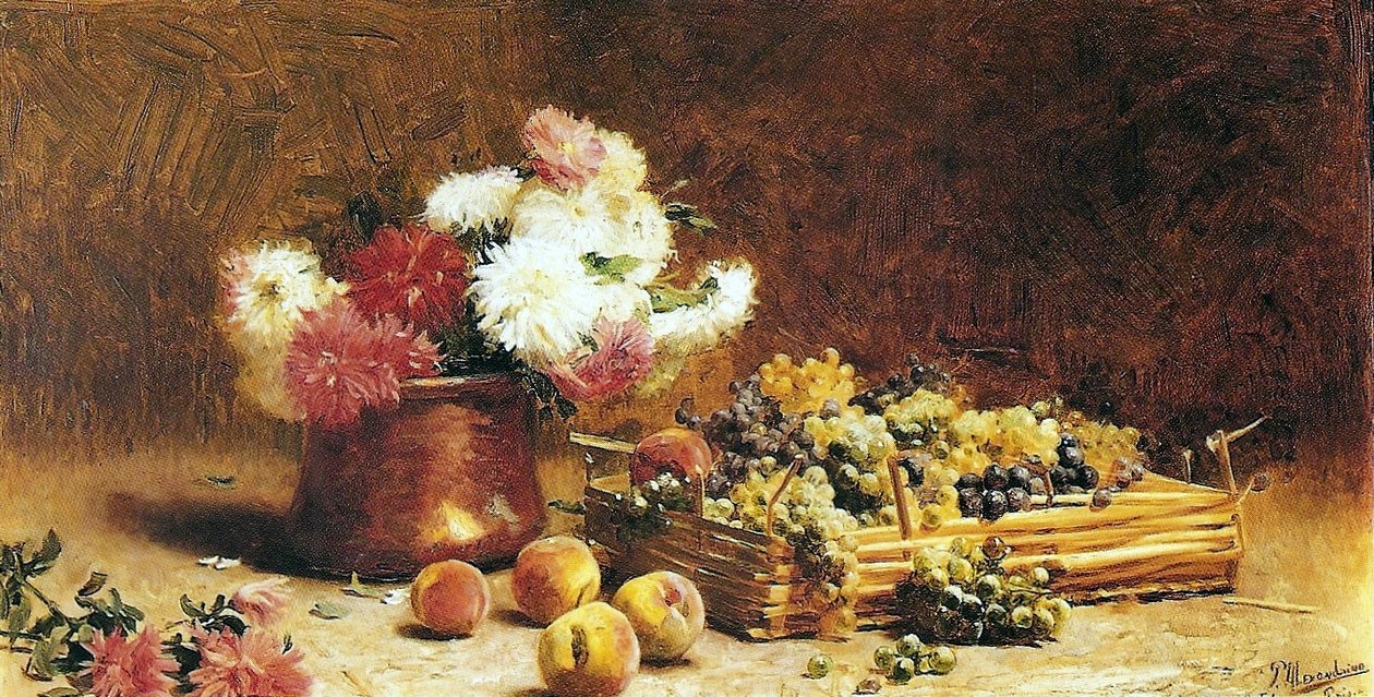 Fruits et fleurs - Pedro Alexandrino Borges