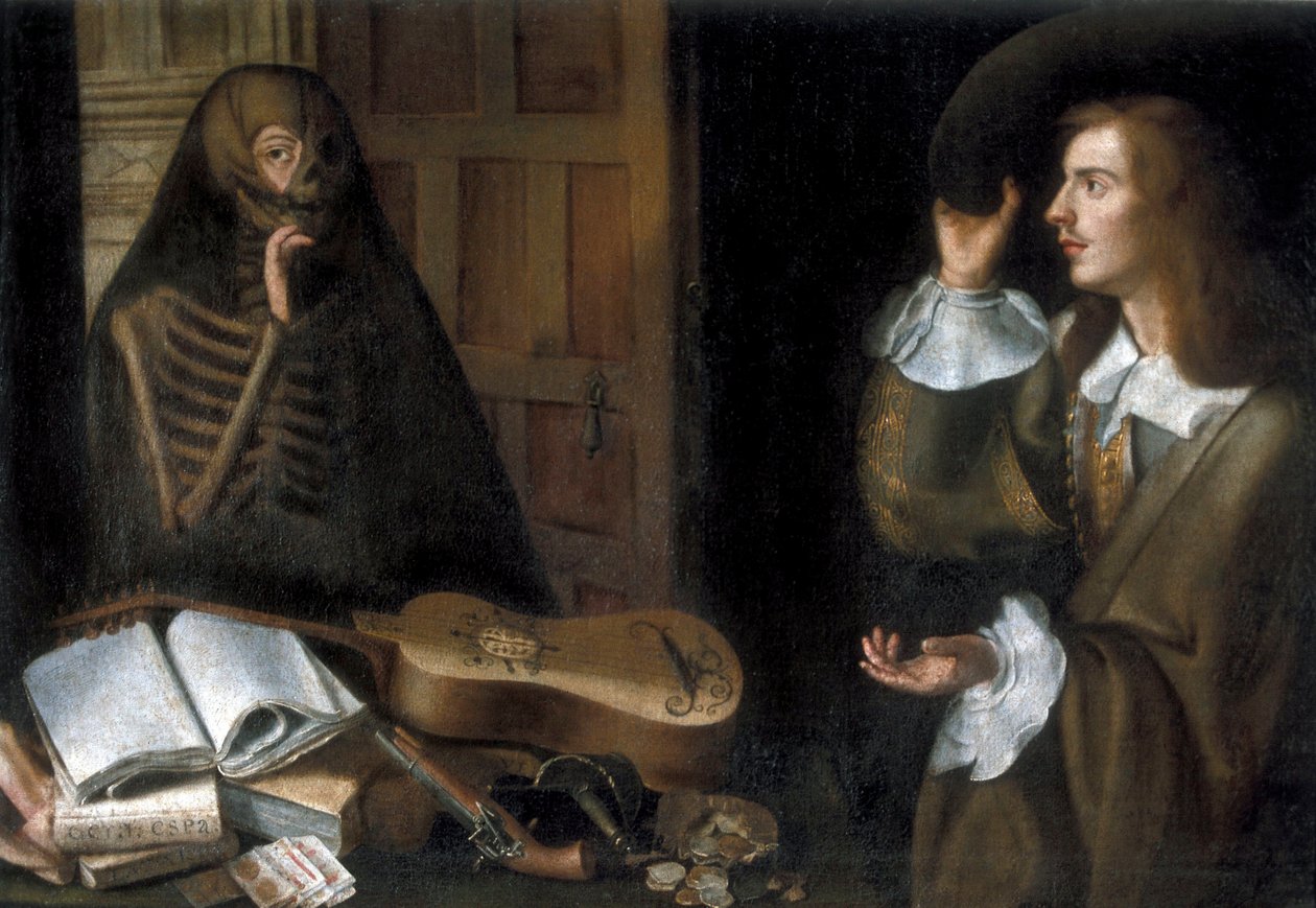 La mort et le chevalier - Pedro de Camprobín