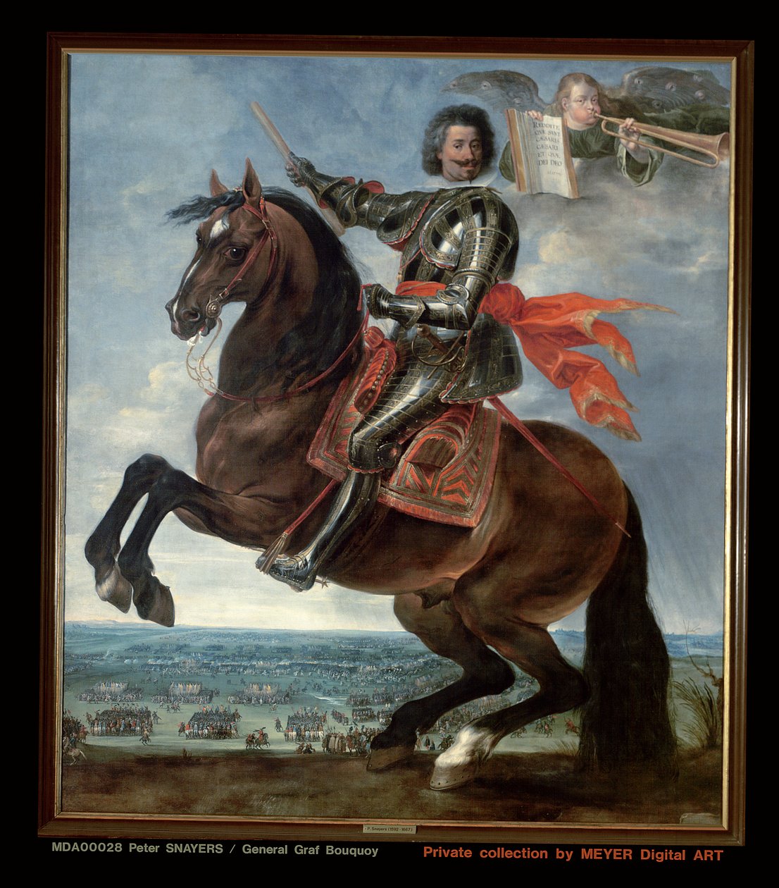 Portrait du général Graf Bouquoy - Peeter Snayers