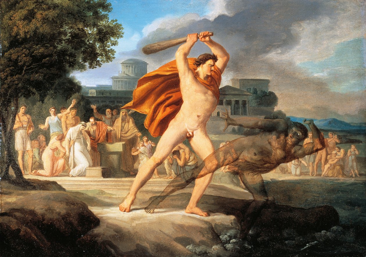 Hercule défait Thanatos - Pelagio Palagi