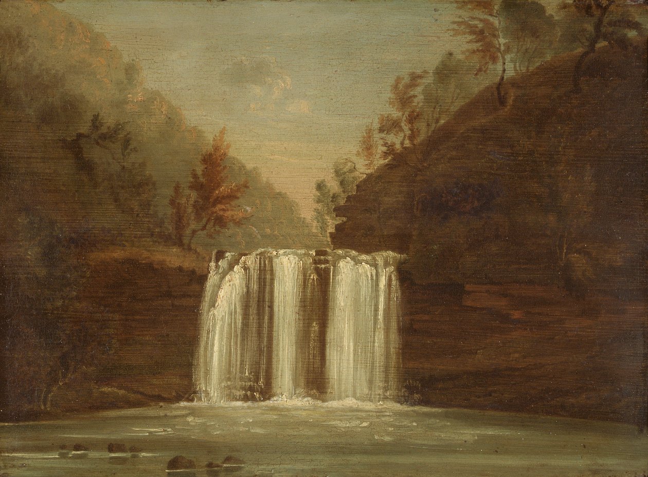Sgwd yr Eira, Vallée de Neath, 1819 - Penry Williams