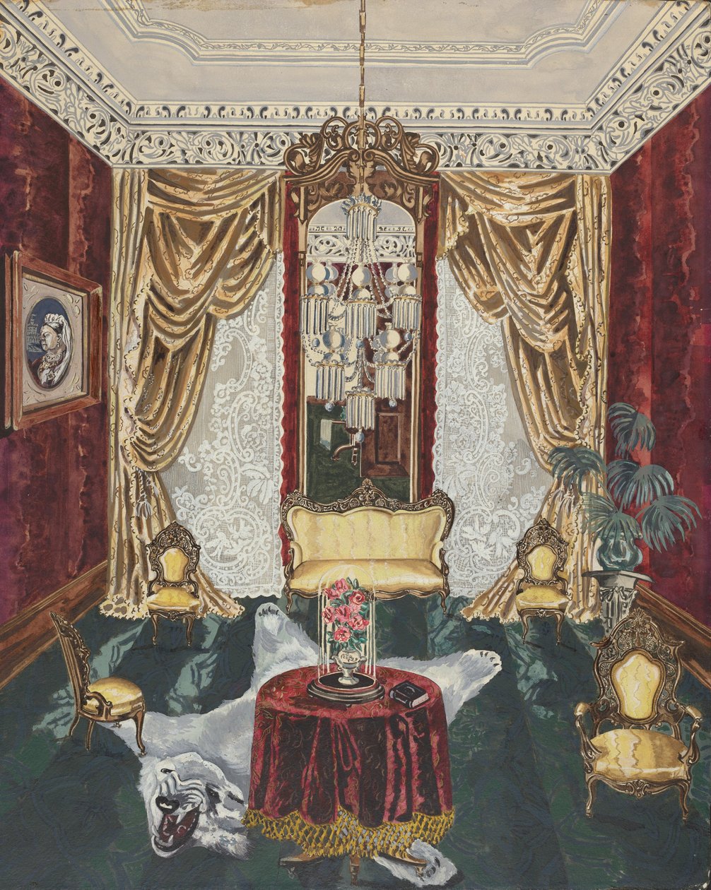 Salon de maison de ville, 1869, 1935-1942 - Perkins Harnly