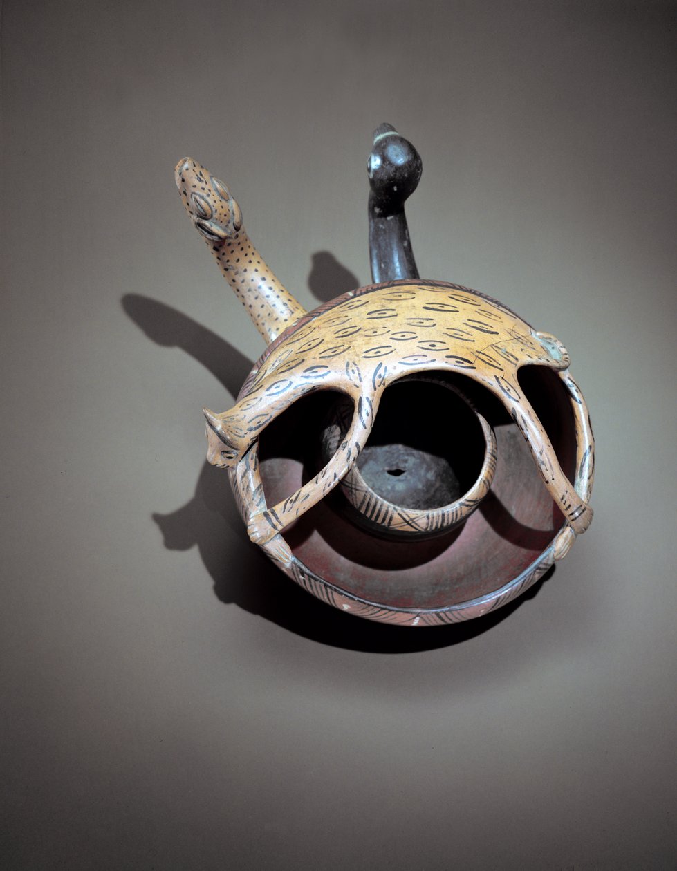 Bol à double serpent - Peruvian School