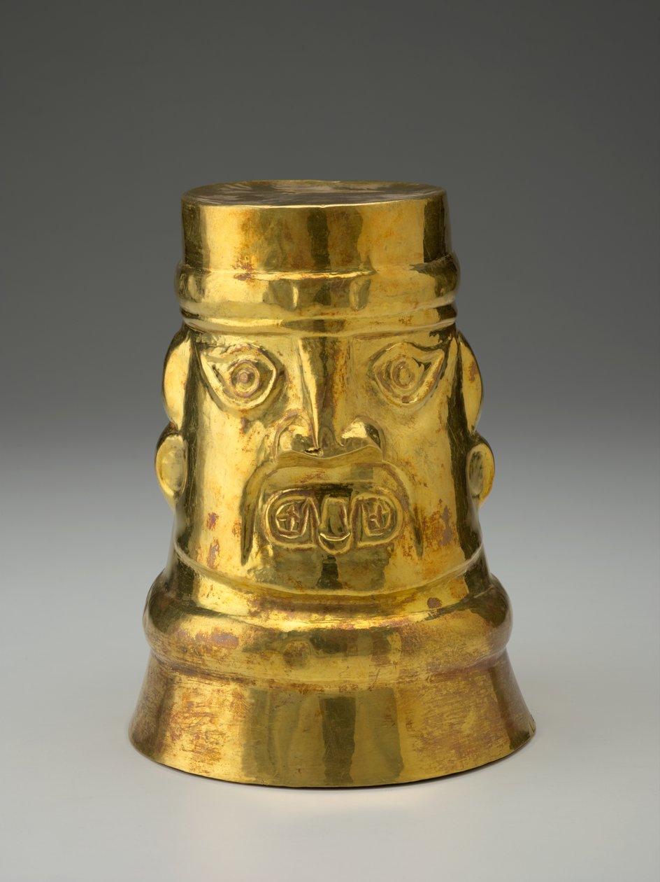 Kero (Vase cérémonial à boire), c.1000-1476 - Peruvian Shool
