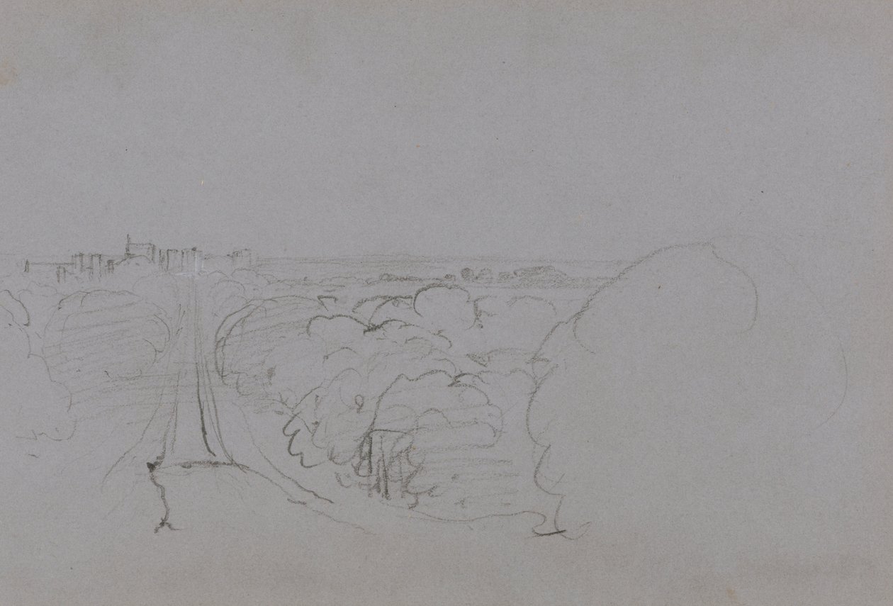 La longue promenade, Windsor - Peter de Wint