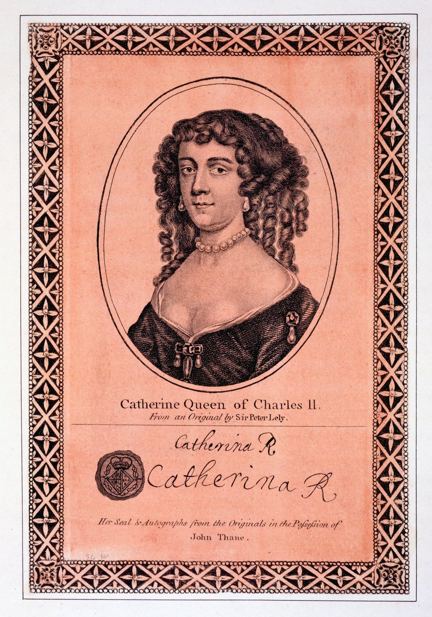 Catherine de Bragance, Reine de Charles II - Peter Lely