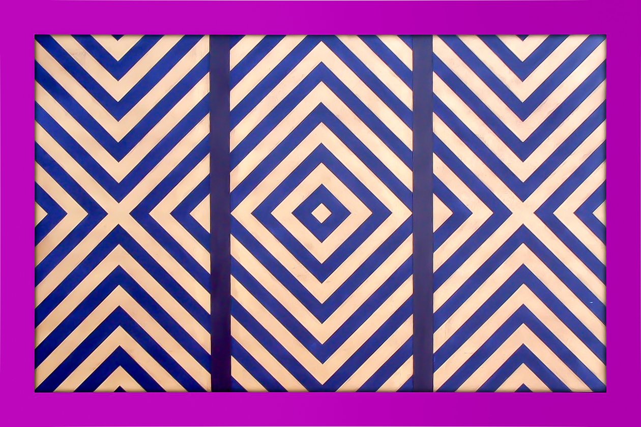 Triptyque diagonal amélioré 2018 - Peter McClure