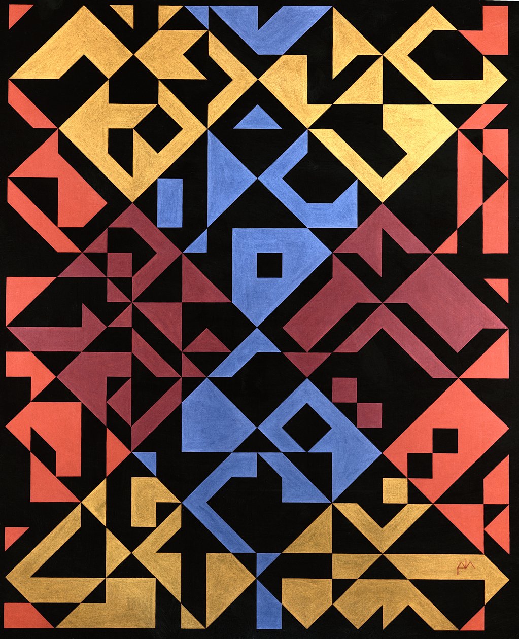 Diagonales interposées, 1984 - Peter McClure