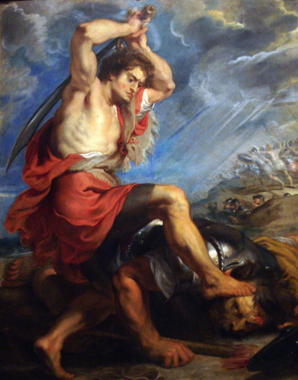 David tuant Goliath - Peter Paul Rubens
