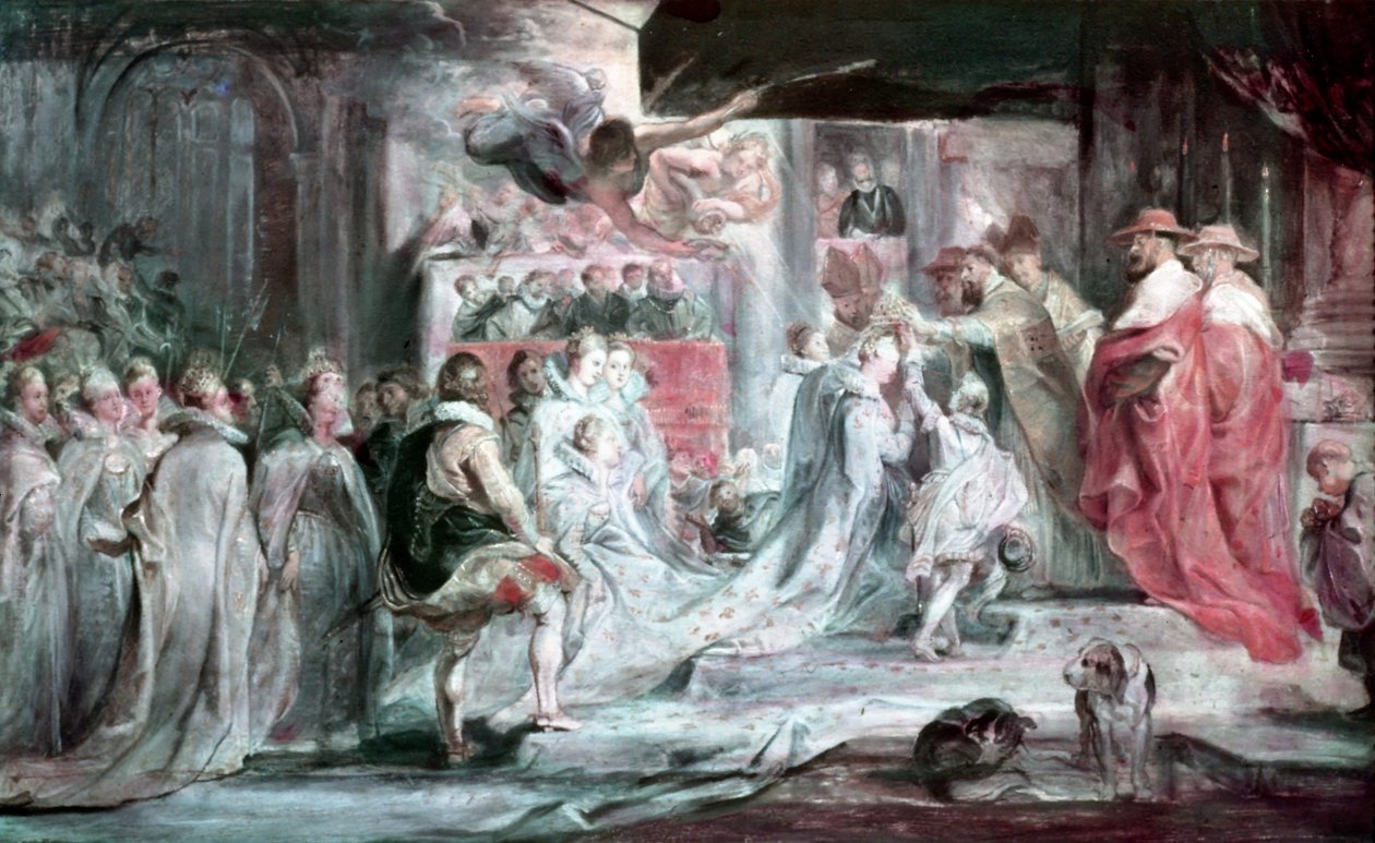 Le couronnement de Marie de Médicis - Peter Paul Rubens