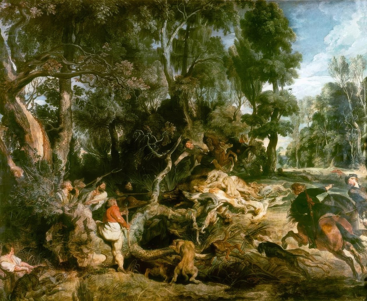 La chasse au sanglier - Peter Paul Rubens