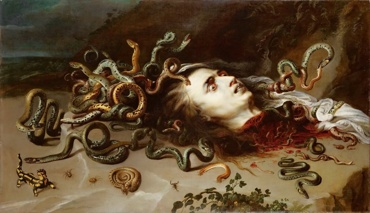 Tête de Méduse - Peter Paul Rubens