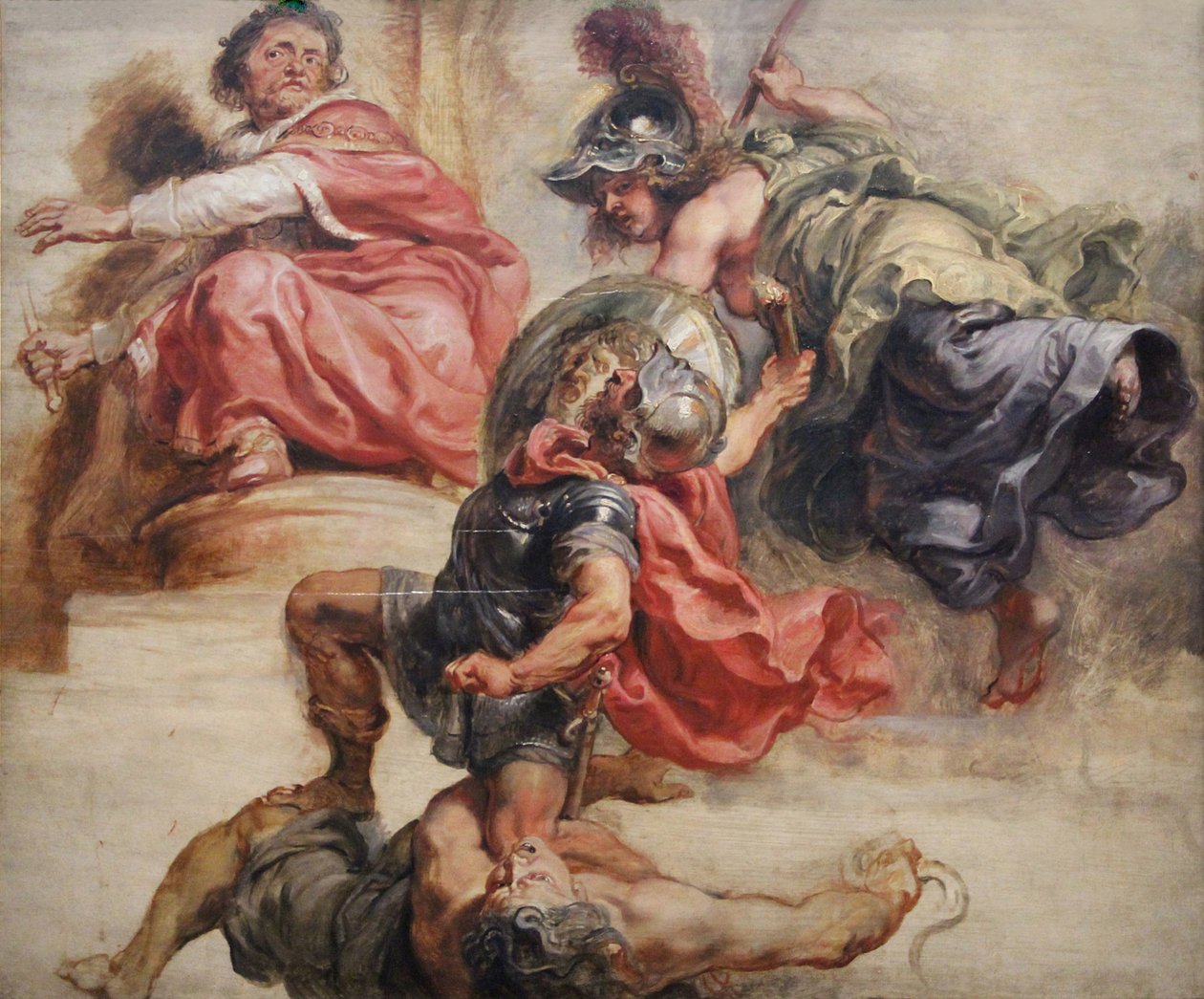 La Sagesse victorieuse de la guerre et de la discorde - Peter Paul Rubens