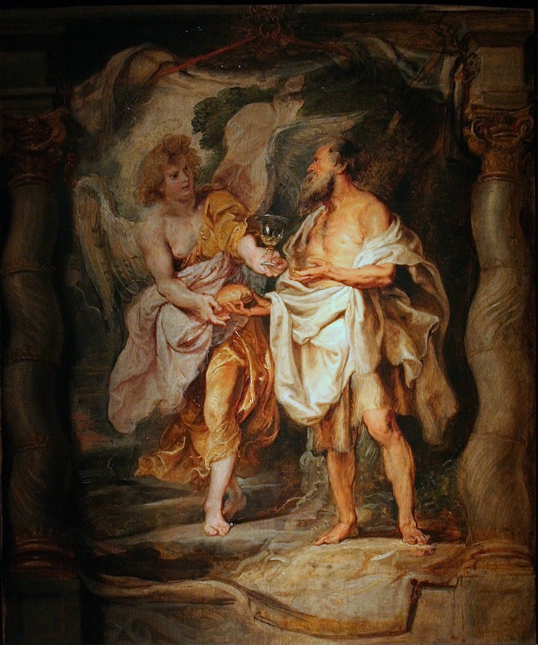 Le prophète Élie reçoit d