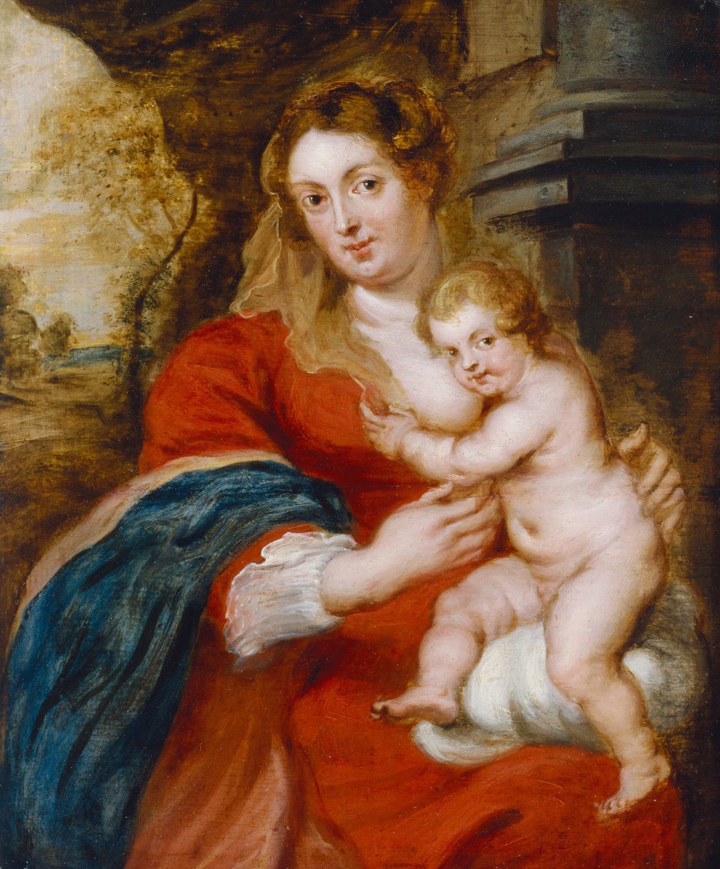 Madone et Enfant - Peter Paul Rubens